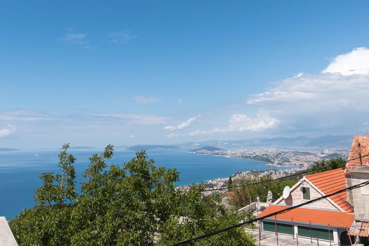 Villa Danica On The Hills, Seaview Podstrana Exteriér fotografie